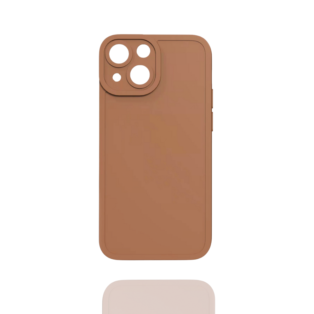 Nude Phone Case - Chocolate Brown