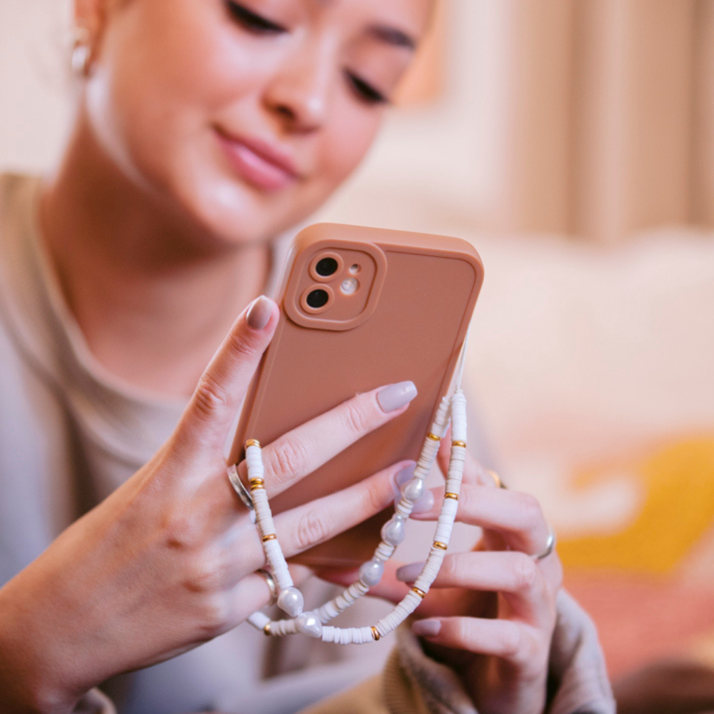 Nude Phone Case - Chocolate Brown