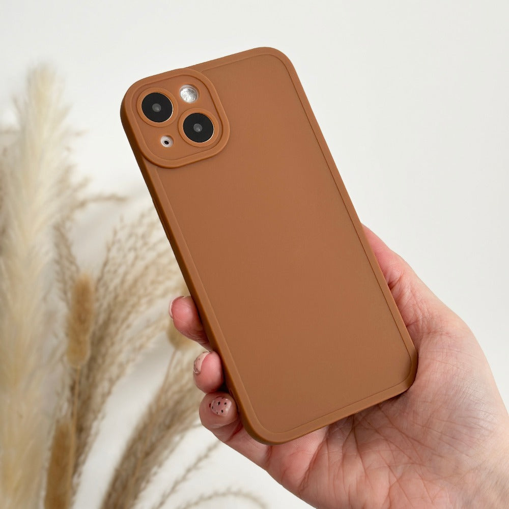 Nude Phone Case - Chocolate Brown